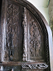 totnes church, devon , c16 doors (4)