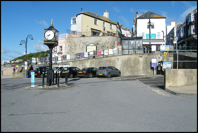 seafront car park