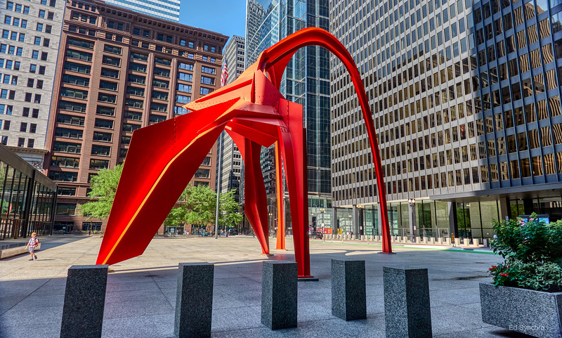 Calder's Flamingo