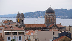 SAINT-RAPHAEL: Le musée archéologique, vue depuis le haut de la tour du musée 25