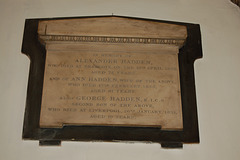 Hadden Family Monument, Saint Nicholas Church, Castle Gate,  Nottingham