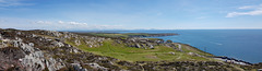 Holy Island View of Snowdonia