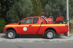 NTUA fire engine