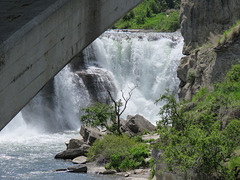 Lundbreck Falls, southern Alberta
