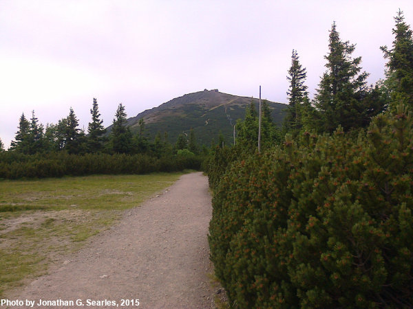 Hiking Trail, Picture 1, Snezka, Kralovehradecky kraj, Bohemia(CZ), 2015