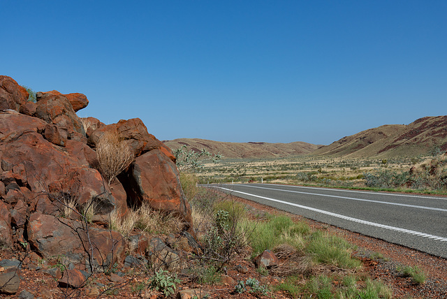 Road way in the Iron hills