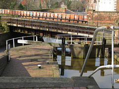 northgate locks, canal, chester