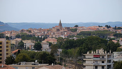 SAINT-RAPHAEL: Le musée archéologique, vue depuis le haut de la tour du musée 29