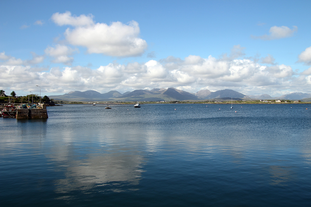 Roundstone: view on Twelve Bens