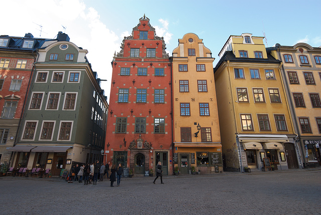 Die Häuser am Stortorget