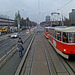 Webcam: Praag, rijdende tram