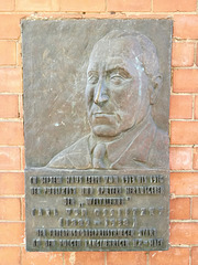 Hamburg 2019 – Memorial plaque for Carl von Ossietzky
