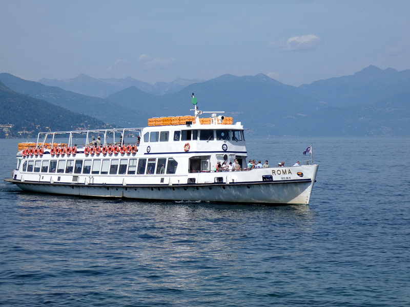 Stresa- Lake Maggiore- Excursion Boat 'Roma'