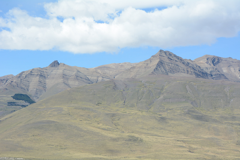 Argentina, Patagonia, Layered Structure of Rocks