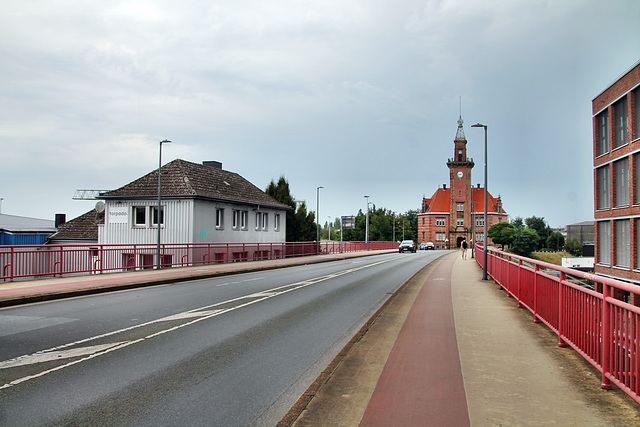 Sunderweg, Brücke über dem Hafenkanal (Hafen Dortmund) / 19.08.2023
