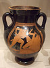 Terracotta Amphora Attributed to the Gallatin Painter in the Metropolitan Museum of Art, December 2010