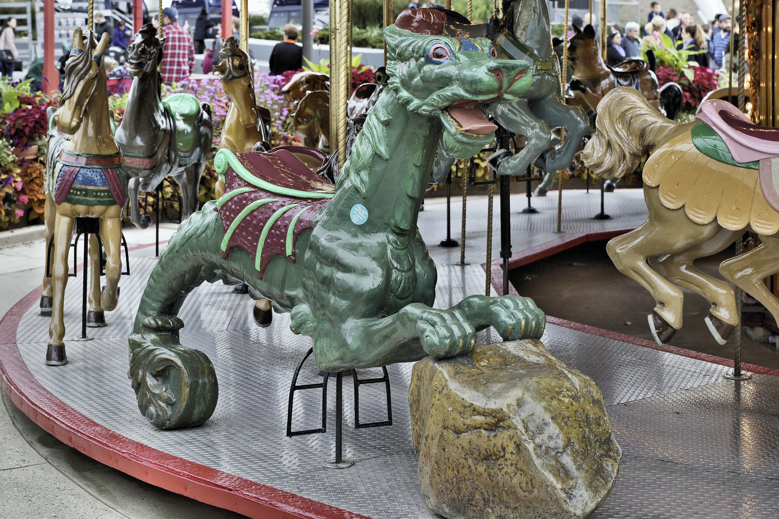 Merlion – Navy Pier Carousel, Chicago, Illinois, United States