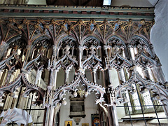 totnes church, devon,c15 stone screen 1459-60 (1)