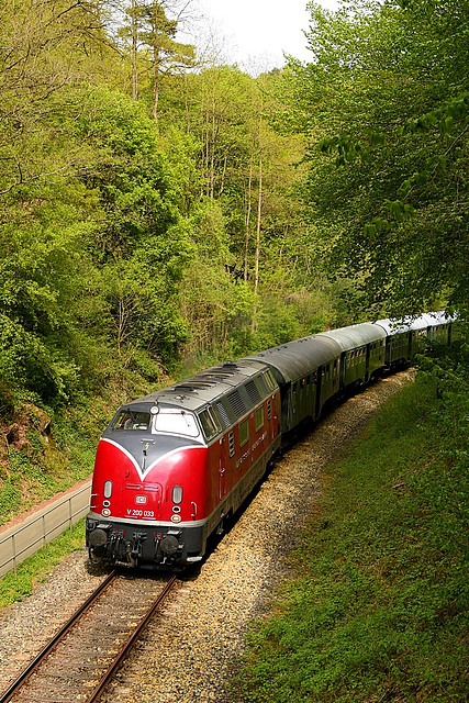 Diesel historique en Rhénanie-Palatinat