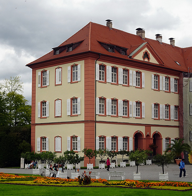 Teilansicht von Schloss Mainau