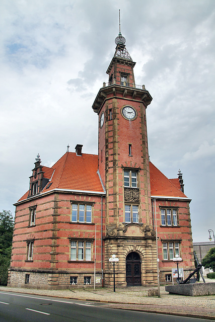 Altes Hafenamt von 1898 (Hafen Dortmund) / 19.08.2023