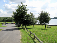 Foremark Reservoir, and a place for lunch