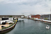 Blick über den Stadthafen (Hafen Dortmund) / 19.08.2023