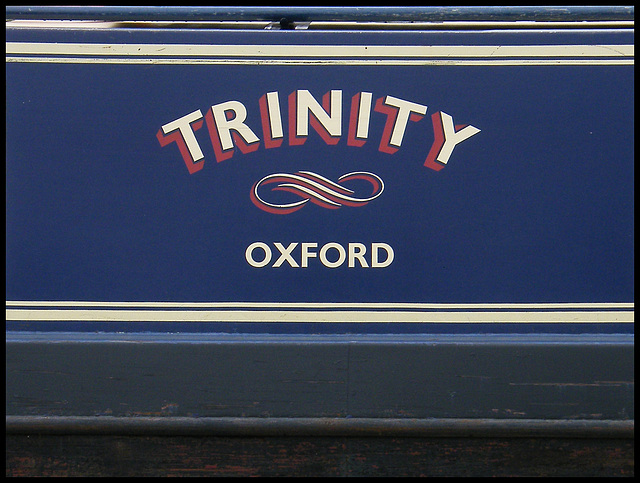 Trinity narrowboat