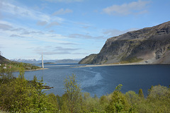 Norway, Alta, Kåfjord Bridge