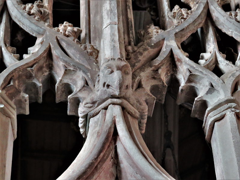 totnes church, devon,c15 stone screen 1459-60 (5)