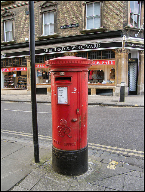 George VI pillar box