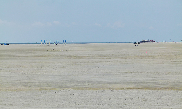 Strandsegler in St. Peter-Ording