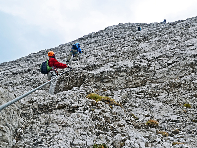 Don't Look Back - Just Climb Up!