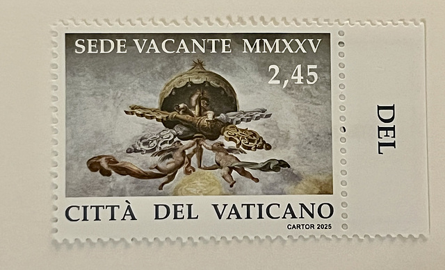 Vatican 2025 – Sede Vacante stamp