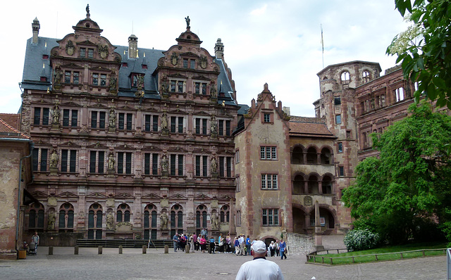 Schlosshof Heidelberg