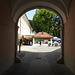 Zugang zum Klosterinnenhof