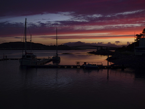 Skye Bridge at Sunset