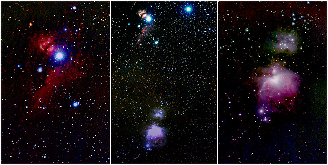 An Orion triptychon