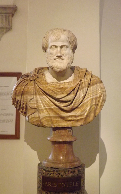 Bust of Aristotle in the Palazzo Altemps, June 2012