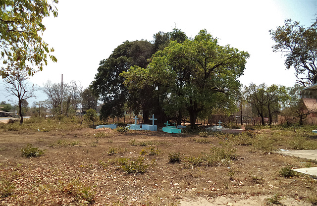 Laotian cemetery / Cimetière du Laos