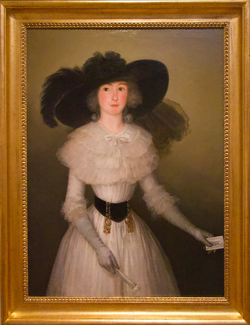 María Ramona de Barbachano, por Francisco de Goya