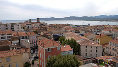 SAINT-RAPHAEL: Le musée archéologique, vue depuis le haut de la tour du musée 40