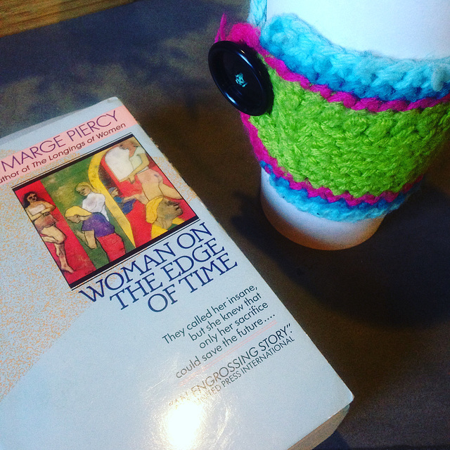 Reading with coffee