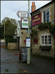 The George bus stop