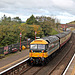 Locomotive Services class 47 47712 LADY DIANA SPENCER at Kirkby Stephen on rear of 1Z60 08.09 Wolverhampton - Appleby Settle & Carlisle Dinning Circular 10th October 2020.