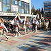 Bulgaria, Blagoevgrad, Carnival Column "Procession of the Kukers"