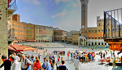 Siena. Piazza del Campo. ©UdoSm