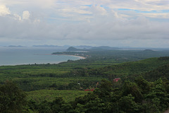 Vista des de Khao Din So-Chumphon-Tailàndia