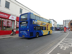 First Eastern Counties 33818 (YX63 LKG) in Great Yarmouth - 29 Mar 2022 (P1110177)
