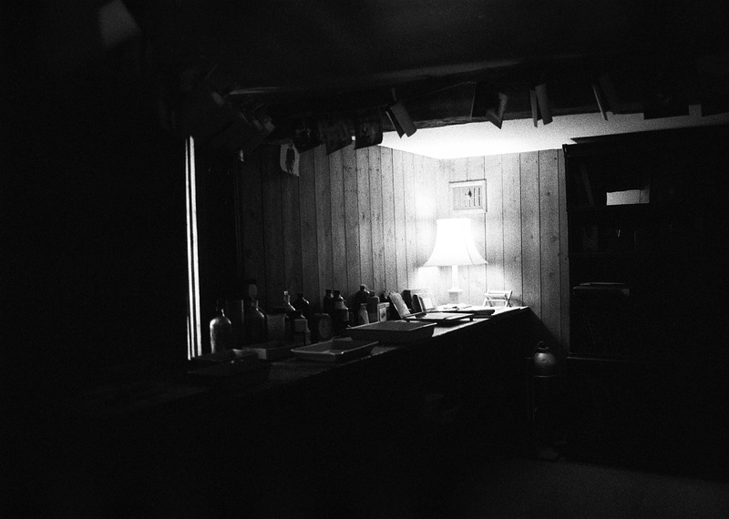 Photographic darkroom at Wightwick Manor House
